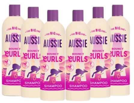 Aussie Bouncy Curls Shampoo 400ml X 6